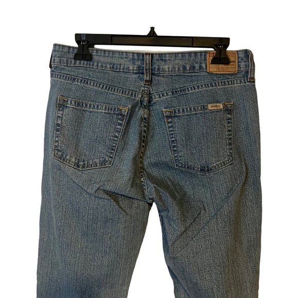 Levi Strauss Blue Jeans Womens Size 8 Bootcut Low Rise Stretch 31 x 25.5 - Picture 8 of 12